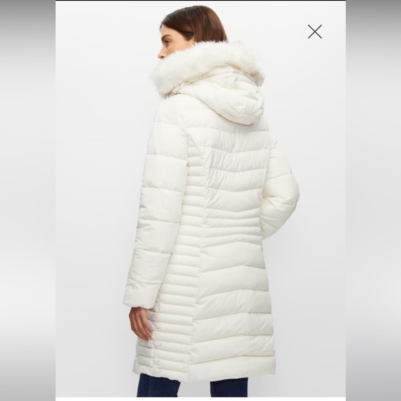 NWT Nuage - Stretch Vegan Down Coat Size L - Picture 4 of 10